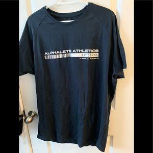 Alphalete Barcode Tee